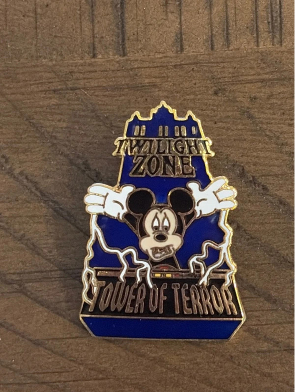 Disney MGM Studios Twilight Zone Tower of Terror Mickey Mouse Pin #846 WDW